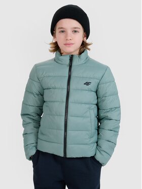 4F 4F Kurtka puchowa 4FJWSS25TDJAM520-41S Zielony Regular Fit