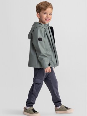minoti minoti Kurtka przeciwdeszczowa 29COAT206 Zielony Regular Fit