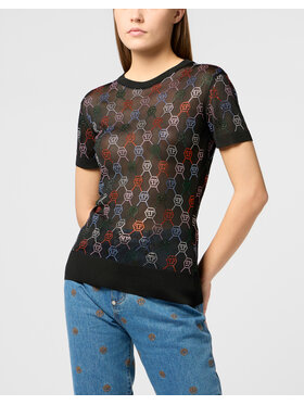 PHILIPP PLEIN PHILIPP PLEIN T-Shirt 29915 Černá Regular Fit