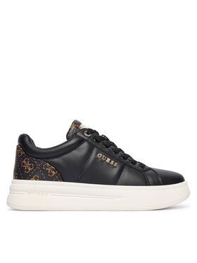 Guess Guess Сникърси FLFWLL PEL12 Черен