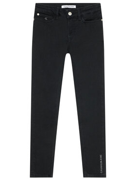 Calvin Klein Jeans Calvin Klein Jeans Džinsai Clean Black Strech IG0IG01206 Juoda Skinny Fit