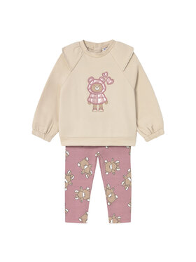 Mayoral Mayoral Set bluză și leggings 2741 Colorat Regular Fit