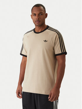 adidas adidas T-Shirt 3-Stripes KE7964 Béžová Regular Fit