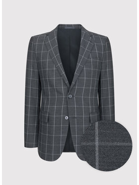 Pako Lorente Pako Lorente Marynarka P23WF-3X-002 Szary Slim Fit