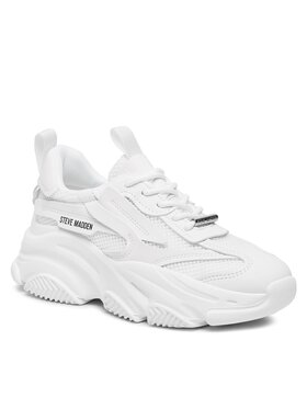 Steve Madden Steve Madden Αθλητικά Possession-E Sneaker SM19000033 SM19000033-002 Λευκό