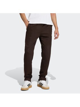 adidas adidas Spodnie dresowe CLASSIC Brązowy Slim Fit