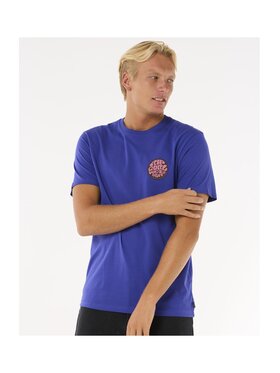 Rip Curl Rip Curl T-Shirt Wettie Passage Icon Tee Niebieski Standard Fit