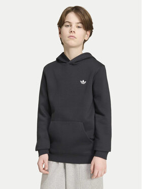 adidas adidas Світшот Regular Hoodie Fleece KR0879 Чорний Regular Fit