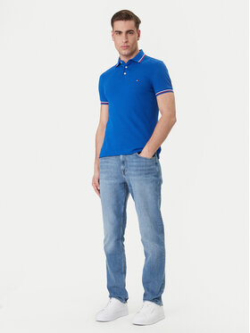 Tommy Hilfiger Tommy Hilfiger Polo Seasonal MW0MW39993 Μπλε Slim Fit
