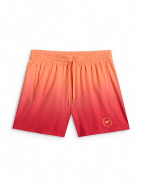 4F 4F Σορτς κολύμβησης BEACHWEAR Πορτοκαλί Regular Fit