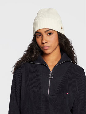 Tommy Hilfiger Tommy Hilfiger Bonnet Luxe Cashmere AW0AW13770 Beige