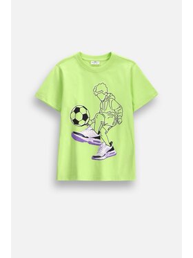 Coccodrillo Coccodrillo T-Shirt ZC6143205VBA-030 Żółty Regular Fit