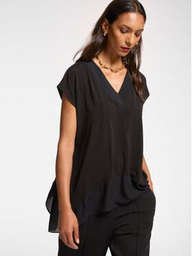 Elena Mirò Elena Mirò T-shirt G355Z000570N033 Nero A-Line Fit