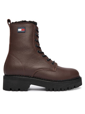 Tommy Jeans Tommy Jeans Schnürstiefeletten Tjw Urban Laceup Boot Wl EN0EN02906 Braun