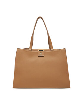 Tommy Hilfiger Tommy Hilfiger Kabelka Th Her Tote AW0AW17191 Hnědá