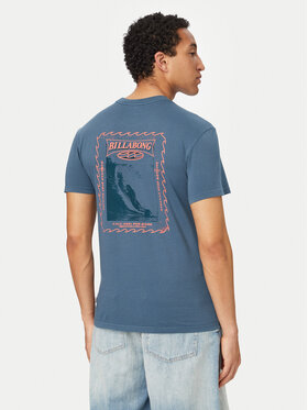 Billabong Billabong Tričko Since 73 Poster EBYZT00504 Tmavo zelená Regular Fit