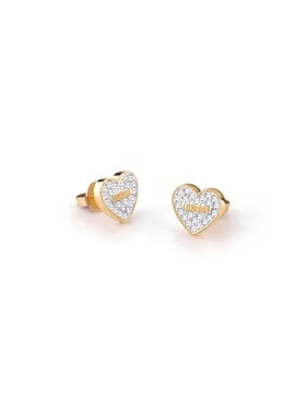 Guess Guess Naušnice JUBE02173JW-YG Zlatá