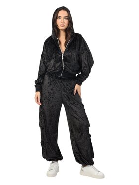 DISCLAIMER DISCLAIMER Bluza 24ids54669 Czarny Regular Fit