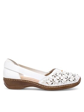 Rieker Rieker Halbschuhe 41356-80 Weiß