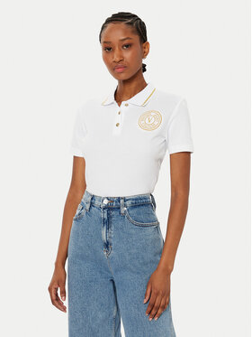 Versace Jeans Couture Versace Jeans Couture Polokošile 78HAGT00 Bílá Regular Fit