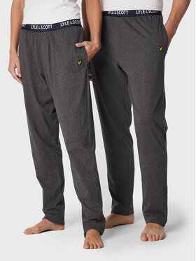 Lyle & Scott Lyle & Scott Pyžamové nohavice Alastair 9445 Sivá Regular Fit