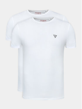 Guess Guess Komplet 2 t-shirtów U97G02 K6YW1 Biały Regular Fit