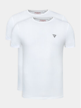 Guess Guess Lot de 2 t-shirts U97G02 K6YW1 Blanc Regular Fit
