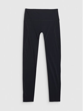 4F 4F Legginsy FOB Czarny Slim Fit