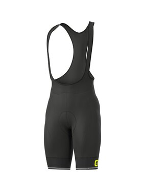 Alé Cycling Alé Cycling Szorty rowerowe Solid Corsa Żółty Regular Fit