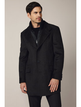 Lancerto Lancerto Płaszcz Ebikon KU073225000002 Brązowy Regular Fit