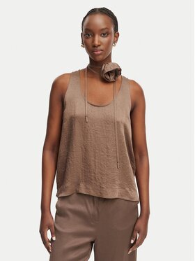 Marella Marella топ Apogeo 2613161045 Кафяв Regular Fit