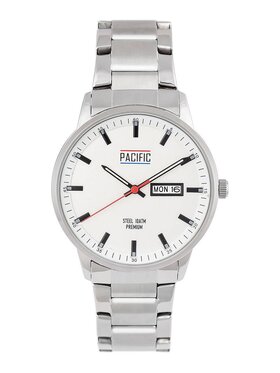 Pacific Pacific Zegarek PC00368 Srebrny