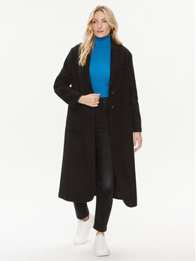 United Colors Of Benetton United Colors Of Benetton Wollmantel 28HFDN02V Schwarz Regular Fit