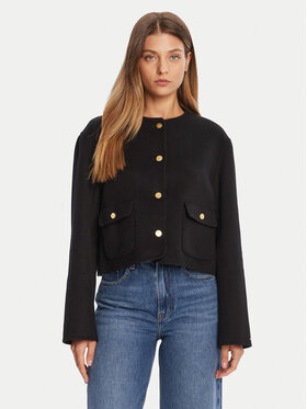Tommy Hilfiger Tommy Hilfiger Μπουφάν μεταβατικό WW0WW47446 Μαύρο Regular Fit