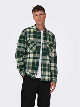 Only & Sons Only & Sons Ing 22026313 Zöld Loose Fit