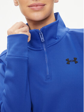 Under Armour Majica Dugih Rukava Armour Fleece Qz 1373058 Plava Loose Fit