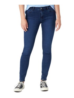 Wrangler Wrangler Jeansy W28KLF206 Granatowy Skinny Fit