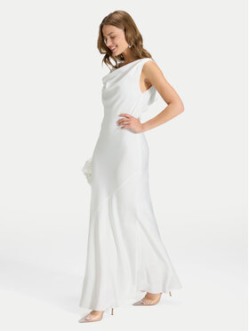 Swing Swing Официална рокля 5AK14500 Бял Regular Fit