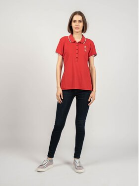 North Sails North Sails Polokošile 45 2502 000 | Auroa Polo S/S Červená Regular Fit