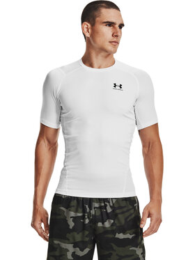 Under Armour Under Armour Koszulka techniczna Ua HeatGear® Armour 1361518 Biały Compression Fit