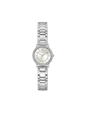 Guess Guess Hodinky GW0468L1 Stříbrná