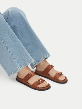 JENNY JENNY Pantoletten L09092 Braun