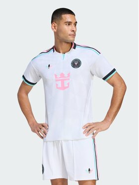 adidas adidas Koszulka techniczna 171934 Biały Slim Fit