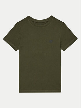 4F 4F T-Shirt 4FJWMM00TTSHM1626 Khaki Regular Fit
