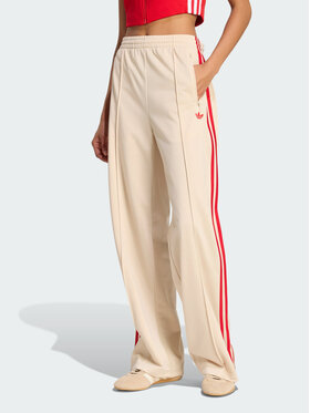 adidas adidas Spodnie dresowe 159027 Beżowy Loose Fit
