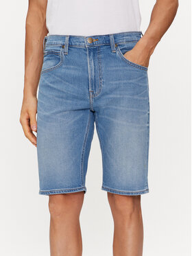 Lee Lee Дънкови шорти 5 Pocket 112349235 Син Regular Fit
