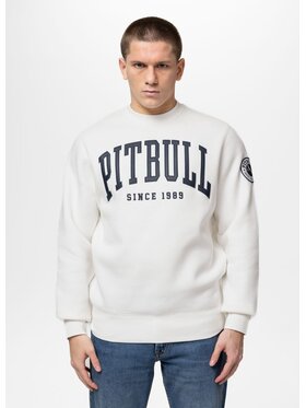 PITBULL PITBULL Bluza NORTON Biały Regular Fit