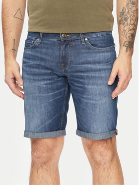 Guess Guess Дънкови шорти Sonny M4GD01 D4Z24 Тъмносин Slim Fit