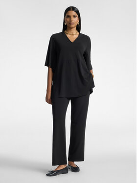 Elena Mirò Elena Mirò Pantaloni di tessuto P011Z000215N033 Nero Regular Fit