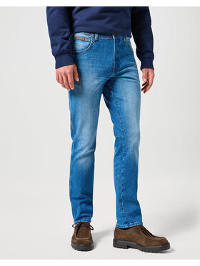 Wrangler Wrangler Jeansy TEXAS SLIM Niebieski Slim Fit